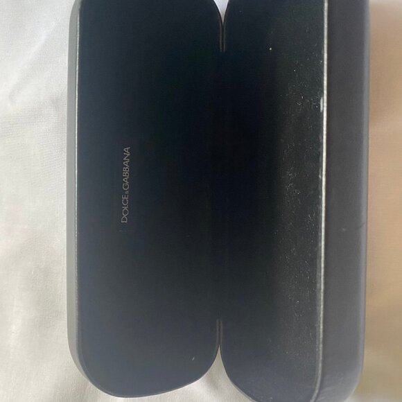 Dolce & Gabbana Glasses Eyeglasses HardShell Clamshell Case Only 6"L x 2"W x 1"H - Picture 7 of 9